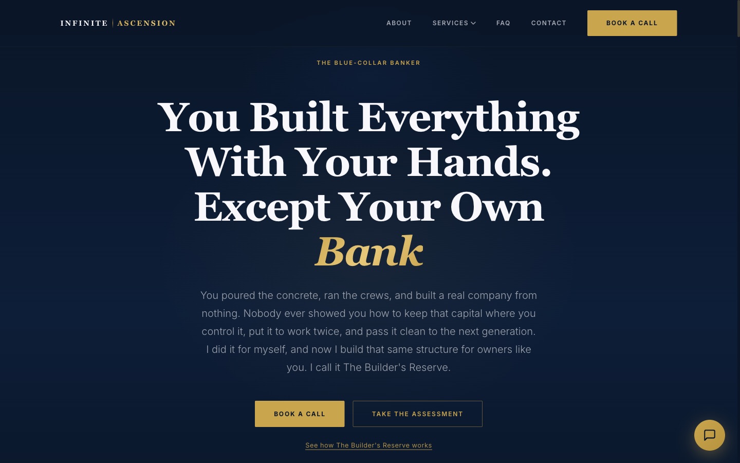 Infinite Ascension website